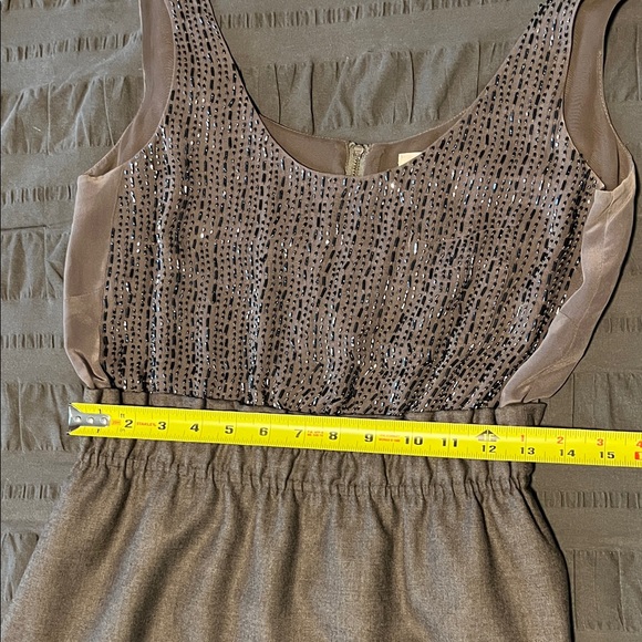 J. Crew Silk and Wool Blend Dress in Brown - Picture 5 of 5